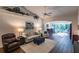 Comfortable living room featuring stylish furniture and decor at 921 Tartan Dr # 31, Venice, FL 34293