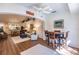 Spacious living room open to dining area and ample natural light at 921 Tartan Dr # 31, Venice, FL 34293