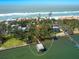 This beautiful home has mature trees, a dock and easy access to the Gulf of Mexico! at 1049 N Casey Key Rd, Osprey, FL 34229