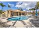 Beautiful pool area with comfortable lounge chairs, perfect for relaxation under the sun at 108 Corte Del Asolo, Venice, FL 34285