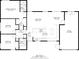 Detailed floor plan showcasing the layout of the home, including bedrooms, kitchen, living spaces, and bathrooms at 13534 Alberta Ave, Port Charlotte, FL 33981