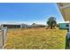 Spacious fenced backyard with room to roam, lush grass, and mature landscaping, perfect for outdoor enjoyment at 6392 Coliseum Blvd, Port Charlotte, FL 33981