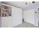 Bedroom featuring built-in storage and closet space at 1555 Tarpon Center Dr # 255, Venice, FL 34285