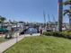 Beautiful marina with boat docks and lush tropical landscaping in a sought after community at 1750 Jamaica Way # 322, Punta Gorda, FL 33950