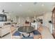 Open concept living space with living, dining and kitchen areas at 1766 Sunset Preserve Way, Port Charlotte, FL 33953