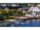 Picturesque evening scene of Downtown Wellen Park's waterfront with dining, shops, and public gathering spaces at 19911 Quisto St, Venice, FL 34293