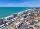 Beautiful aerial view with beach access and multiple amenities nearby at 200 The Esplanade N # B3, Venice, FL 34285