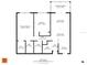 Detailed floorplan showing bedroom, living room, dining area, kitchen, and screened balcony dimensions at 200 The Esplanade N # B3, Venice, FL 34285
