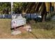 The Sienna Park community sign provides a warm welcome to residents and guests at 3417 Clark Rd # 217, Sarasota, FL 34231