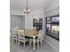 Charming dining room with natural light and space for Gathering gatherings at 4070 Kincord Ln, North Port, FL 34287