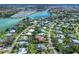 This neighborhood is home to several homes and dwellings near a lake at 416 Baycrest Dr, Venice, FL 34285