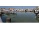 Picturesque view of a waterfront community with docks and boats at 500 N Jefferson Ave # A3, Sarasota, FL 34237