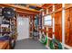 Well-equipped garage interior providing ample space for storage, tools, and hobbies at 6037 Shearwater Dr, Englewood, FL 34224