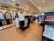 Apparel for sale inside the golf shop at 651 Back Nine Dr, Venice, FL 34285