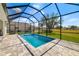 Inviting screened pool area perfect for outdoor relaxation and entertainment at 7407 S Blue Sage, Punta Gorda, FL 33955