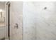 Modern bathroom featuring a large, marble-look tiled walk-in shower at 7407 S Blue Sage, Punta Gorda, FL 33955
