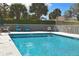 Sparkling community pool surrounded by lush tropical landscaping and comfortable lounge seating at 1000 Gardens Edge Dr # 1023, Venice, FL 34285
