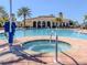 Relaxing community pool with spa at 101 Portofino Dr, North Venice, FL 34275