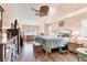 Spacious main bedroom with tray ceiling, lots of natural light and lots of storage at 109 Southampton N Pl # 245, Venice, FL 34293
