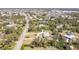 A scenic aerial view of the property nestled within a lush, green landscape at 1110 Gladstone Blvd, Englewood, FL 34223