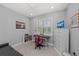 Bright bedroom with a desk and office setup, ideal for work or study at 13032 Oriago St, Venice, FL 34293