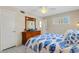 Bright bedroom with ample closet space and classic furnishings at 200 Park N Blvd # 108, Venice, FL 34285