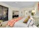 Bedroom leading to patio, living space, and bathroom at 20176 Tesoro Dr, Venice, FL 34293