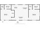 Detailed floor plan showcasing the layout, dimensions, and flow of this efficiently designed home at 510 Airport E Ave # 2D, Venice, FL 34285