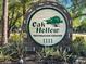 Sign for the Oak Hollow Recreation Center and the number 1111 at 589 Rose Apple Circle, Port Charlotte, FL 33954
