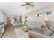 Open living area showcasing a seamless flow between living spaces and the kitchen at 8403 Placida Rd # 205, Placida, FL 33946