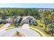 Beautiful home exterior in a peaceful neighborhood with lush landscaping and a circular driveway at 9312 Coachman Dr, Venice, FL 34293