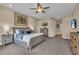 Spacious main bedroom featuring neutral decor and carpet at 988 145Th Street Ne Cir, Bradenton, FL 34212