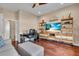 Inviting home office with contemporary decor, desk, and cozy seating area at 988 145Th Street Ne Cir, Bradenton, FL 34212