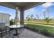 Inviting screened-in patio providing a comfortable outdoor living space with pleasant views at 11239 Boundless Ter, Venice, FL 34293