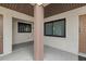 Building exterior entrance features unit numbers and an accent column at 1258 Barbara Dr # 105, Venice, FL 34285