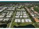 Scenic neighborhood with ponds and villas with white roofs at 131 Sandstone Cir, Venice, FL 34293