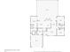 Detailed floor plan showcasing the layout of the first floor including all rooms and dimensions at 214 Whispering Oaks Ct, Sarasota, FL 34232