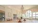 A grand lobby features high ceilings and natural light, creating an inviting space at 288 Soliera St, Nokomis, FL 34275