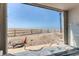Gorgeous beach views from the unit's large sliding glass doors for seamless indoor/outdoor living at 500 Park S Blvd # 62, Venice, FL 34285