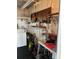 Functional workshop space with tools, shelving, and space for various projects at 533 Cervina N Dr # 773, Venice, FL 34285