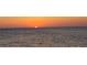 View of a tranquil sunset over the horizon, painting the sky with warm colors at 616 Guild Dr # 2, Venice, FL 34285
