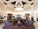 Sophisticated lobby featuring comfortable seating and stylish decor for a welcoming ambiance at 643 Crossfield Cir # 13, Venice, FL 34293