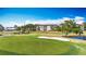 Scenic view of the golf course with meticulously maintained greens and a water hazard at 839 Wexford Blvd # 839, Venice, FL 34293