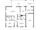 Detailed floor plan showcases the layout with living, dining, lanai, kitchen, bedrooms, and garage at 846 Senda Plata # 26, Venice, FL 34293