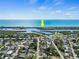 Breathtaking aerial view of a waterfront community, showcasing stunning views and luxurious waterfront living at 863 Southland Rd, Venice, FL 34293