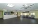 Community gym with weights, yoga equipment, and other exercise equipment at 1130 Bird Bay Way # 184, Venice, FL 34285