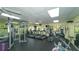Community gym with treadmills, weight machines, and other exercise equipment at 1130 Bird Bay Way # 184, Venice, FL 34285