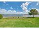 Expansive lake view showcasing the serene water and lush green surroundings from the property at 24128 Spartina Dr, Venice, FL 34293