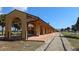 Outdoor shot of the Venice Train Depot featuring it's historical structure and architecture at 304 Beach Rd, Venice, FL 34285