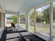 Enjoy the view from this large screened lanai with room for seating at 3192 Pinetree St, Port Charlotte, FL 33952